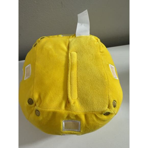 Super Mario Question Block Plush With Sound Works Iridescent Mark Yellow - Picture 6 of 6